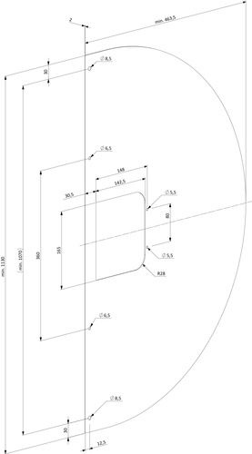 Osłona zabezpieczająca do zamka szyfrowego z konfiguracją wolnego wyjścia Locinox SHROUD-LA