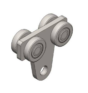 Wózek 4-kołowy NIKO 71.T10, stal kwasoodporna AISI 316