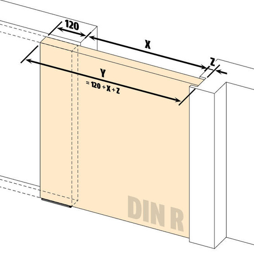 Uszczelka opadająca PLANET SN