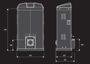 Napęd do bram przesuwnych BENINCA BISON45 OTI