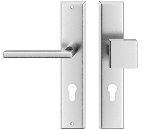 Zewnętrzna klamko-gałka drzwiowa Metal-Bud METRO inox plus