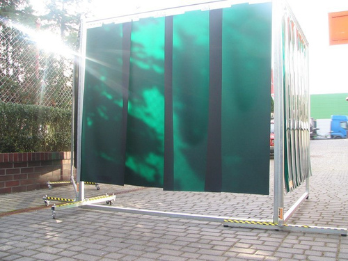 Folia spawalnicza SCREENFLEX ISO 25980 570x1 zielona transparentna Ref. 137 (rolka 50 mb)