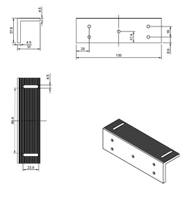 Element montażowy "ZL" BIRA Hartte MG180ZL