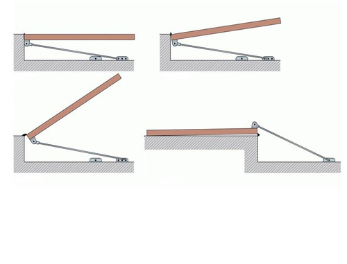 Blokada skrzydła rozwiernego MANTION 1300L