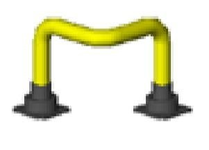 Elastyczna odbojnica przyziemna CM.SPL21