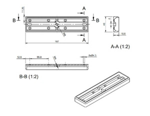 Element montażowy "I" BIRA Hartte MG280I