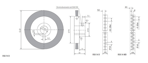 Szczotka okrągła MINK RSB