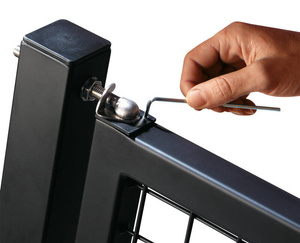 Zawias sprężynowy do furtek ogrodowych Locinox SWING40