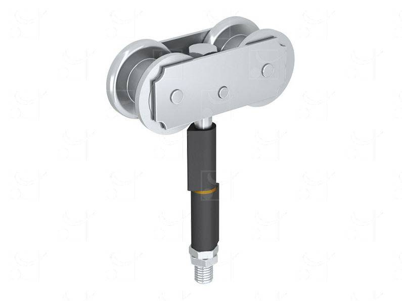 Wózek 4-kołowy do wspawania MANTION 0582SO, ocynk