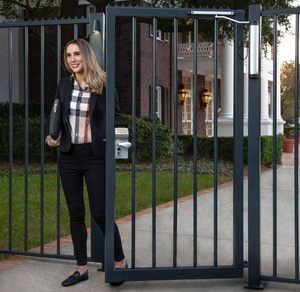 Nawierzchniowy zamek szyfrowy zasilany bateryjnie Locinox VALENTINO LORQ Y2 na rurę 80-100 mm