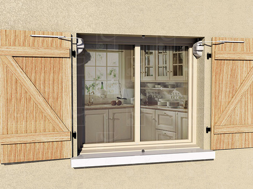 Zestaw do automatyzacji okiennic MANTION WIBAT APPLIQUE W0001030