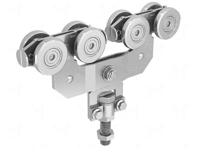 Wózek 8-kołowy MANTION 9268S, ocynk