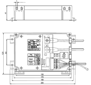Kurtyna świetlna CEGARD/MAX-32T-2500-IP65