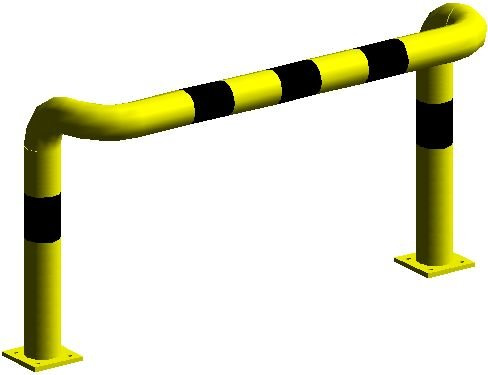 Odbojnica przyziemna skrzynkowa CM.OPS0806H