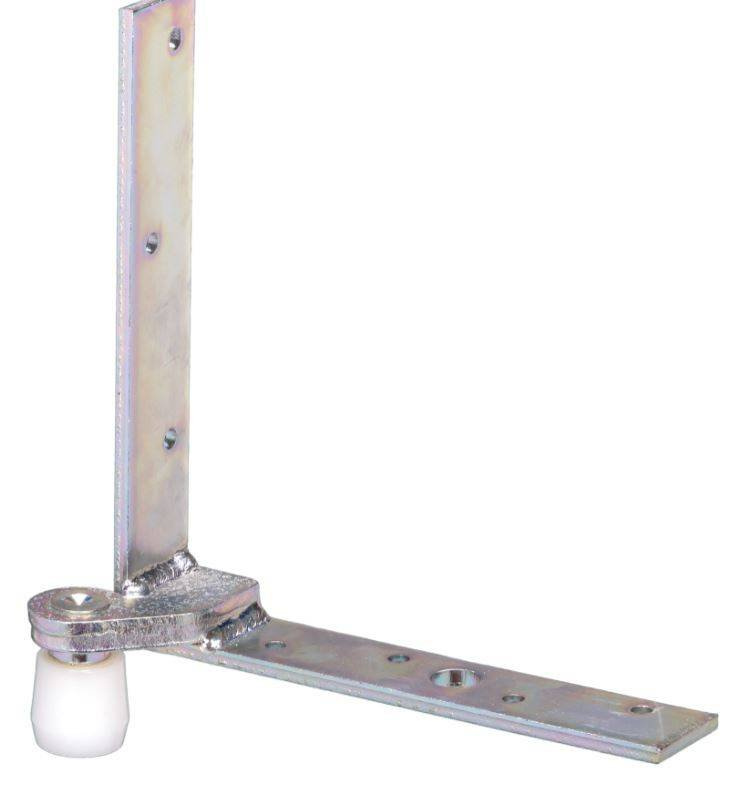 Dolny narożnik do skrzydeł drewnianych NIKO 33.N87, ocynk