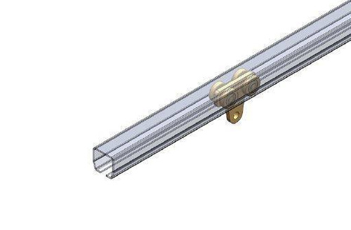 Wózek 4-kołowy NIKO 71.T10, stal kwasoodporna AISI 316