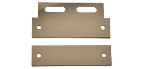 Płytki mocujące 100 mm - stal nierdzewna 1.4016 / 430