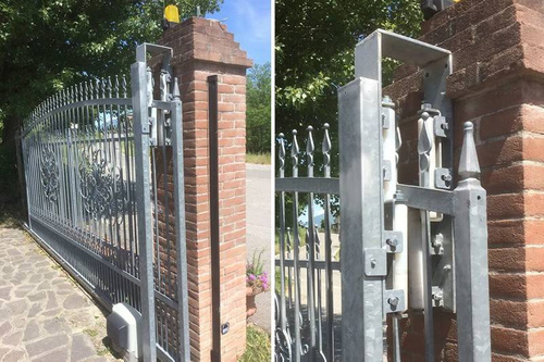 Nylonowy przedłużony prowadnik rolkowy z podporą boczną IBFM, typ 469LP