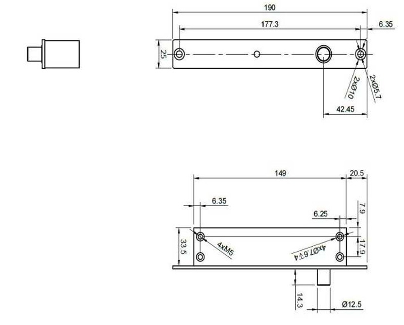 Elektrorygiel BIRA Hartte XSBL - szczegóły konstrukcji