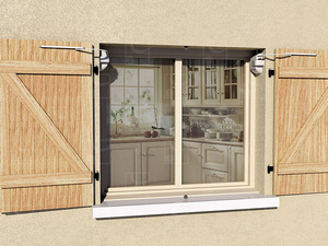 Zestaw do automatyzacji okiennic MANTION WIBAT APPLIQUE W0001060