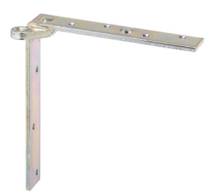 Górny narożnik do skrzydeł drewnianych NIKO 24.F98, ocynk