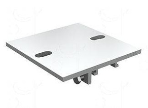 Sufitowy łącznik szyny MANTION 10054M, aluminium