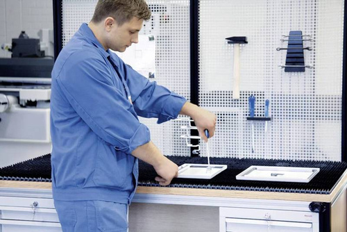 Szczotka płytowa MINK MCS, włosie gęste