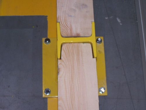 Odbojnica drewniana CM.ODB.C 200x100x2000 mm