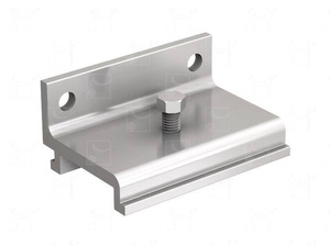 Komplet uchwytów ściennych MANTION GJ10530B, aluminium anodowane