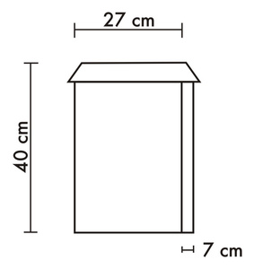 Skrzynka na listy LOB LT7