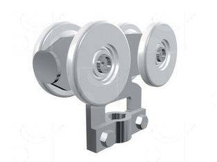 Wózek 4-kołowy do haków MANTION 0852, ocynk