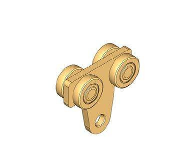 Wózek 4-kołowy NIKO 27.T10, ocynk