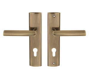 Wewnątrz klatkowa klamka drzwiowa Metal-Bud MIRO 72 mm