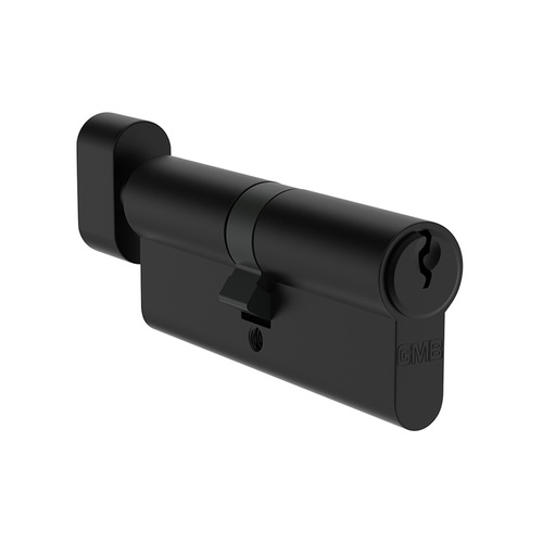 Wkładka bębenkowa GMB z gałką, czarna