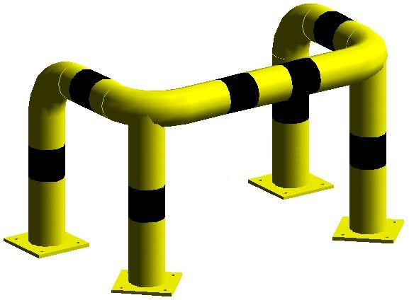 Odbojnica przyziemna "C"  CM.OPC0606X