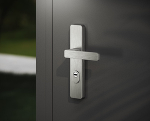 Klamka drzwiowa antywłamaniowa w klasie 3 Metal-Bud ATLAS 92 mm