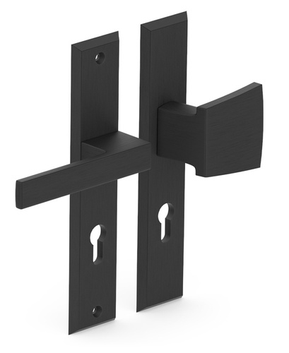 Zewnętrzny klamko-pochwyt drzwiowy Metal-Bud TOTAL patyna