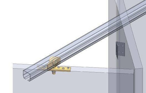 Wózek 2-kołowy NIKO 23.R63, ocynk
