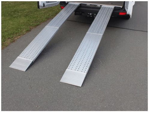 Antypoślizgowa składana aluminiowa rampa najazdowa ALTEC AOS-F 400 (081.55.027)