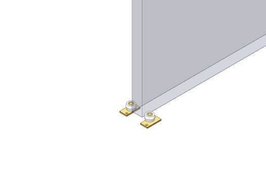 Nylonowy prowadnik rolkowy NIKO 38.X59