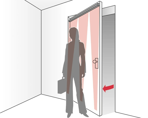 Aktywny czujnik podczerwieni BIRCHER TopScan III, 900 mm