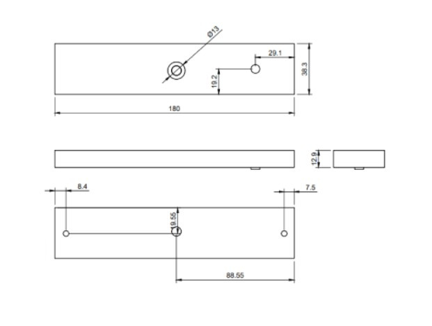 Zwora elektromagnetyczna BIRA Hartte MG280S widok ogólny