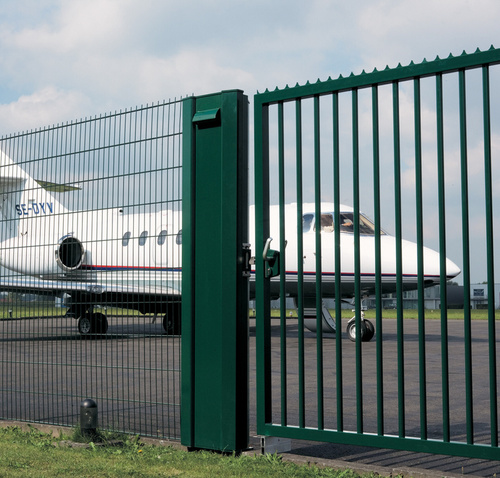 Zamek do bram przesuwnych Locinox LSKZ U2 na profil kwadratowy 120 mm