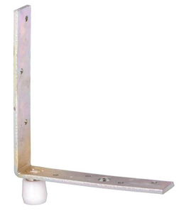 Dolny narożnik do skrzydeł drewnianych NIKO 35.N94, ocynk