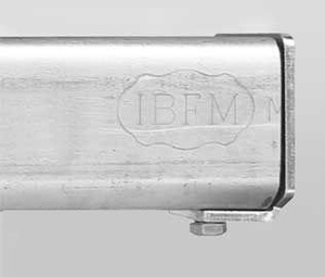 Zaślepka szyny IBFM 57x67 mm, typ 2167