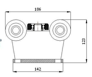 Wózek do bramy 5M-70