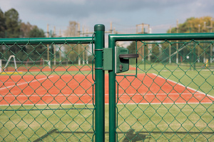 Zamek ogrodowy Locinox LAKZ P1 na profil kwadratowy 40 mm