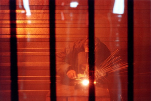 Folia spawalnicza SCREENFLEX ISO 25980 300x2 czerwona transparentna Ref. 302 (rolka 50 mb)