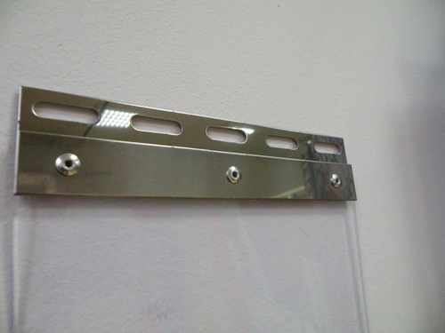 Płytki mocujące 200 mm - stal nierdzewna 1.4016 / 430