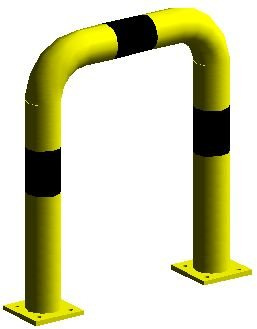 Odbojnica przyziemna prosta CM.OPP0506H